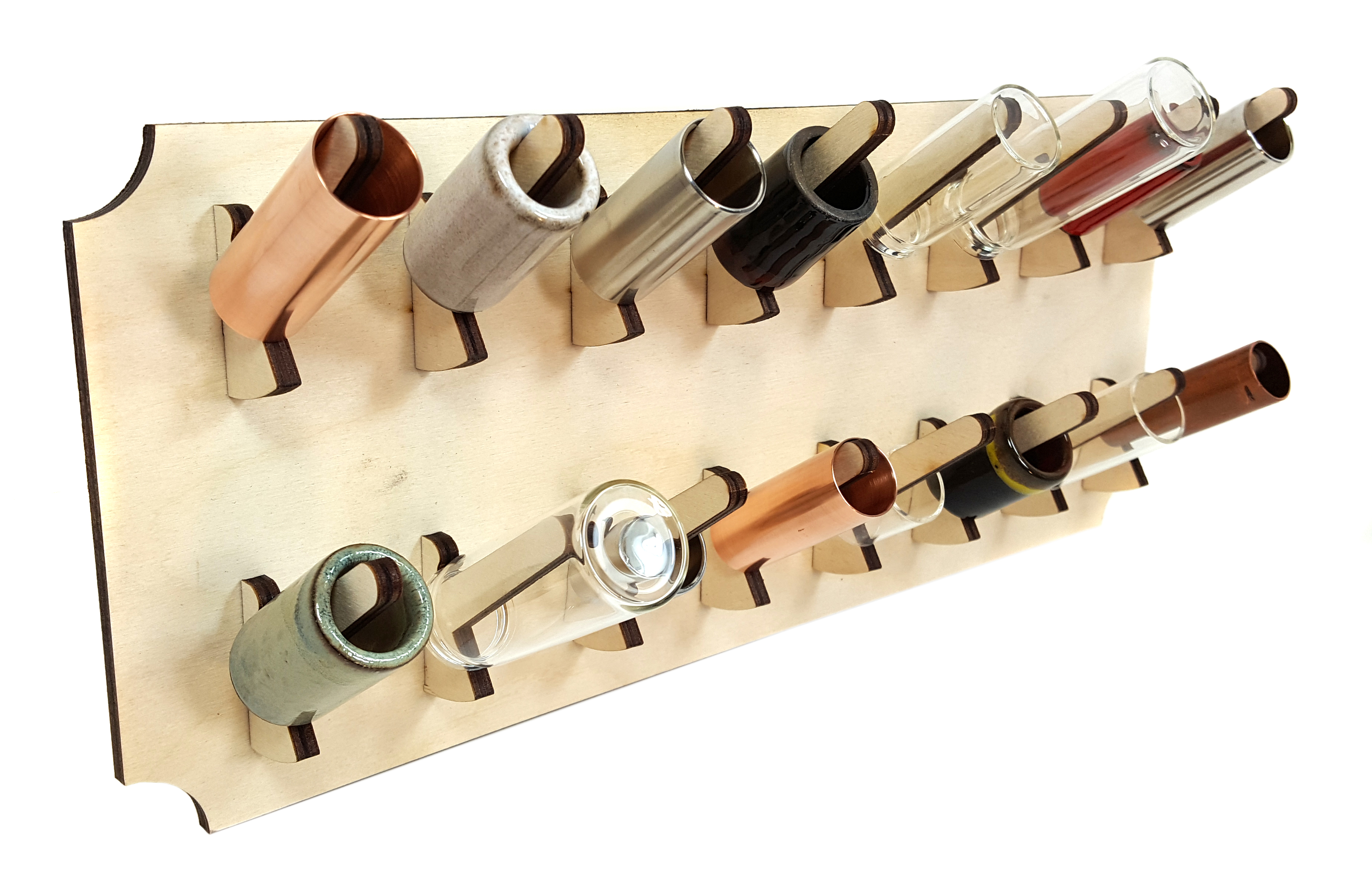 Wall-mount Guitar Slide Display Rack Kit - Easy to Assemble