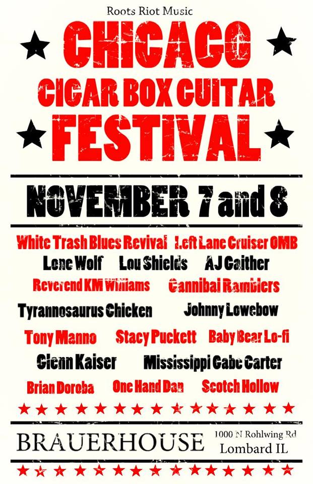 3rd Annual Chicago Cigar Box Guitar Festival