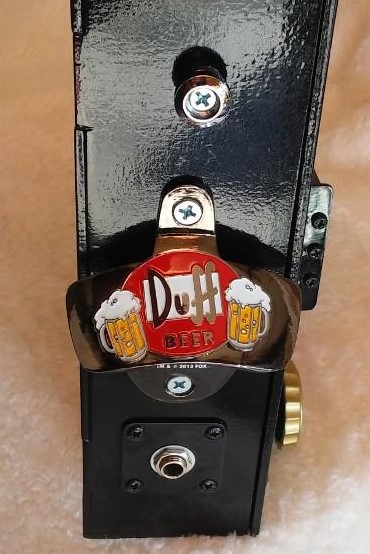 Jim S. Duff Beer guitar bottle opener tailpiece