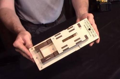 Scarf joint miter box kit assembly - complete