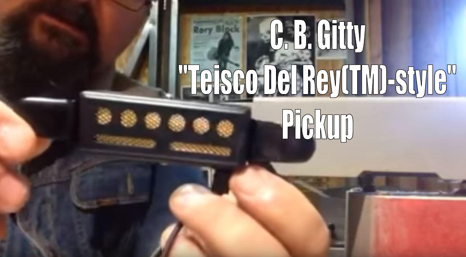 C. B. Gitty Teisco Del-Rey(tm)-style pickup