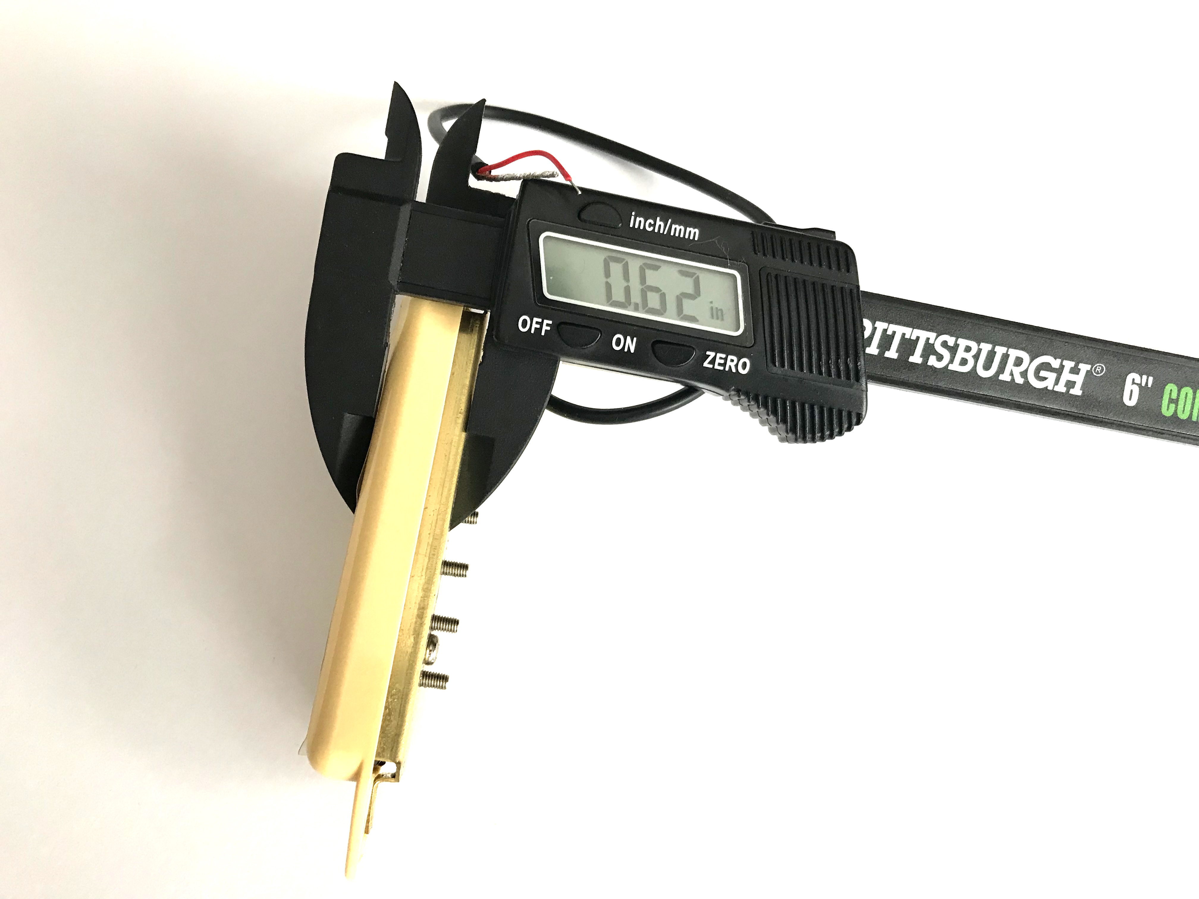 Measuring a C. B. Gitty Dog Ear Pickup