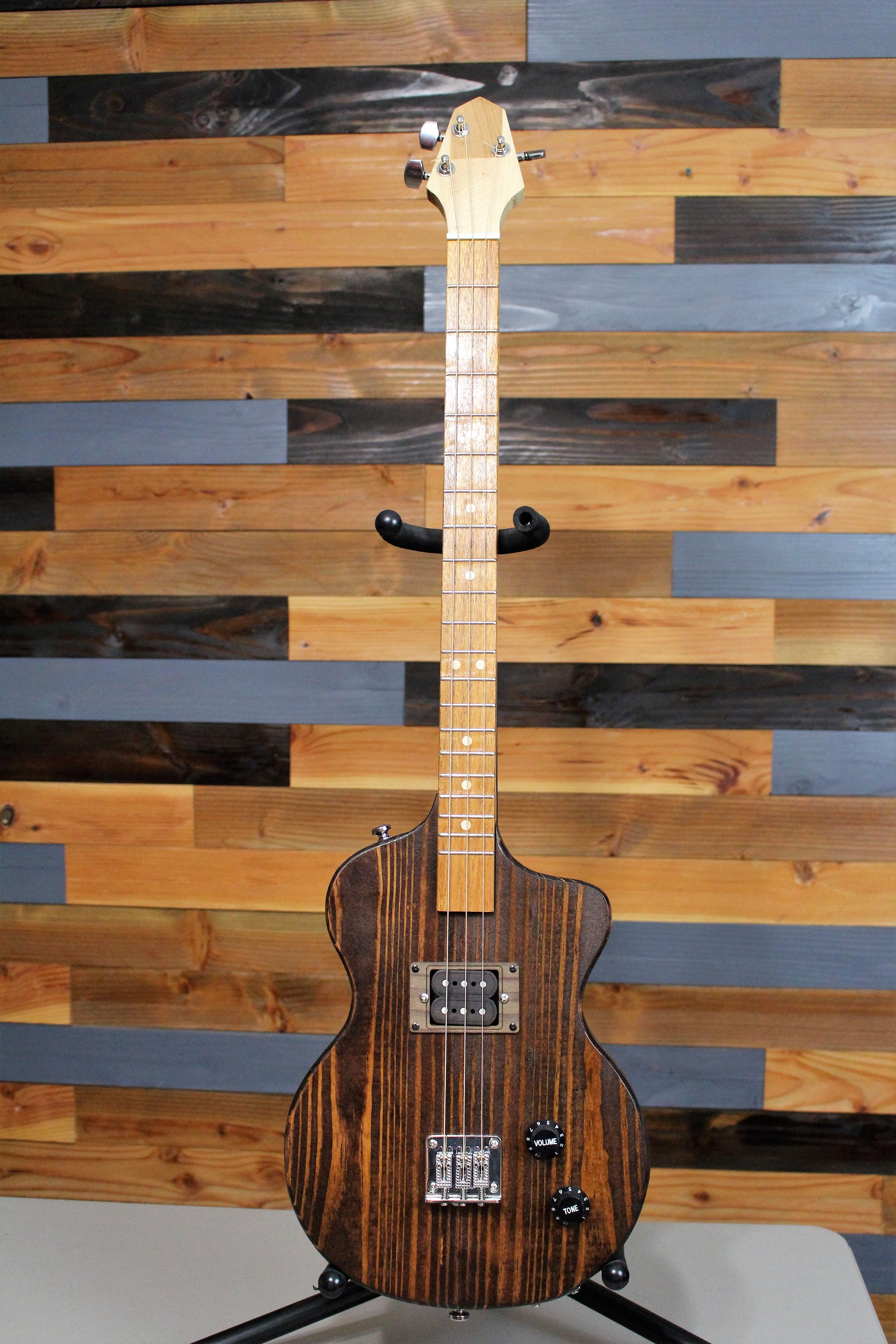 Custom hollow body 3-string by Dave G.