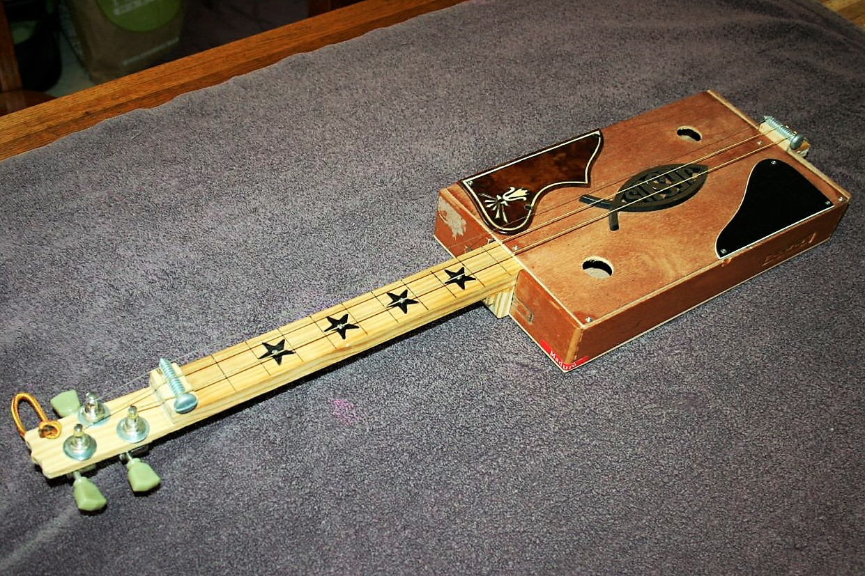 Eric D. cigar box guitar