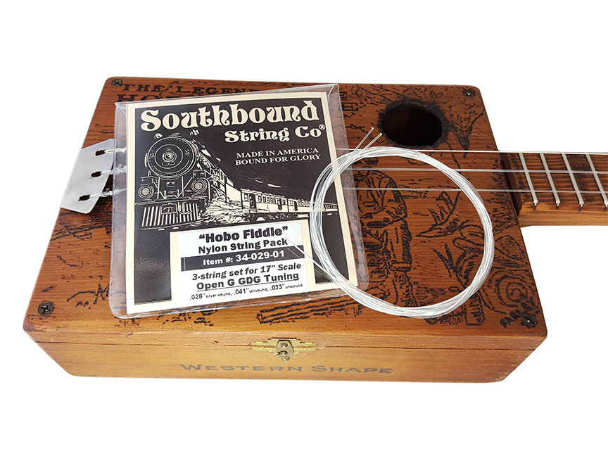 Hobo Fiddle Strings - 3-string Nylon Set for Open G "GDG"