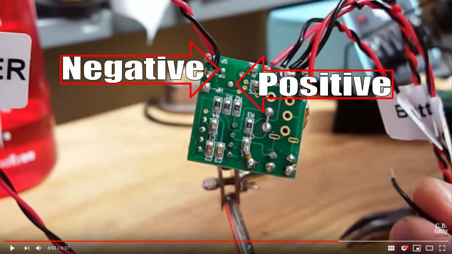 Identify gain control installation locations on amp board