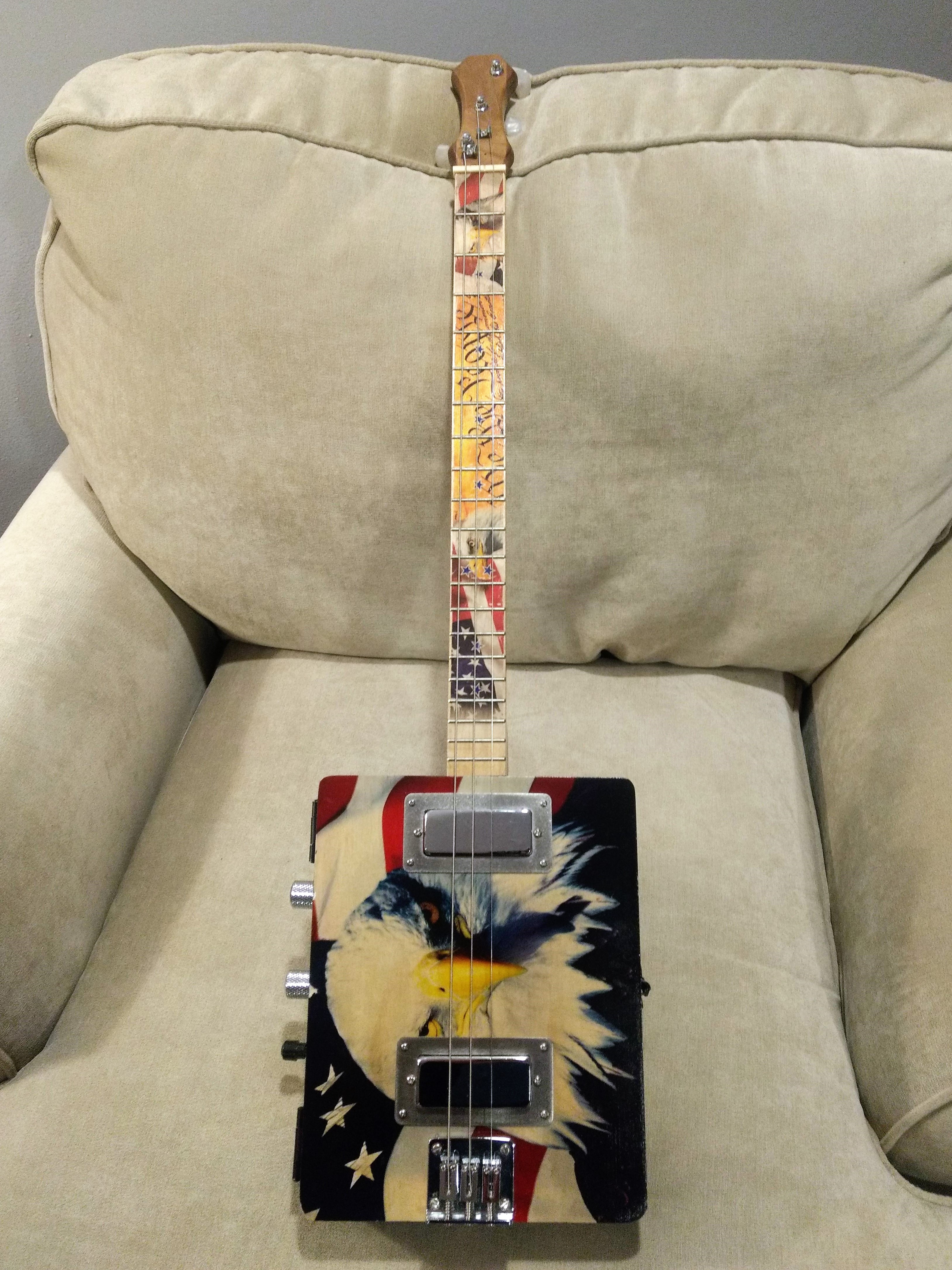 American Eagle guitar built by Jim B.