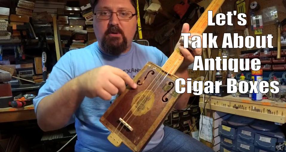 Shane Speal wants to talk about antique cigar boxes