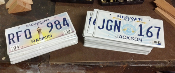 License plates