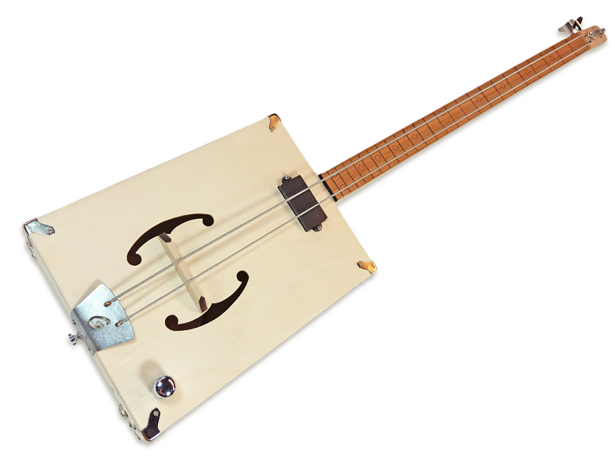 The "G-Bass" 2-string DIY Electric Bass Guitar Kit