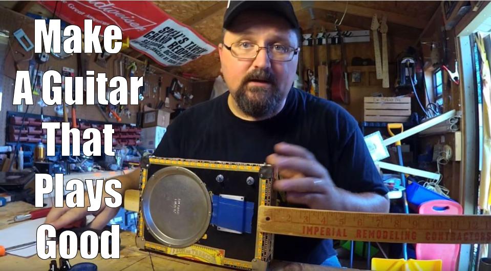 Shane Speal advises to make cigar box guitar that play well to sell