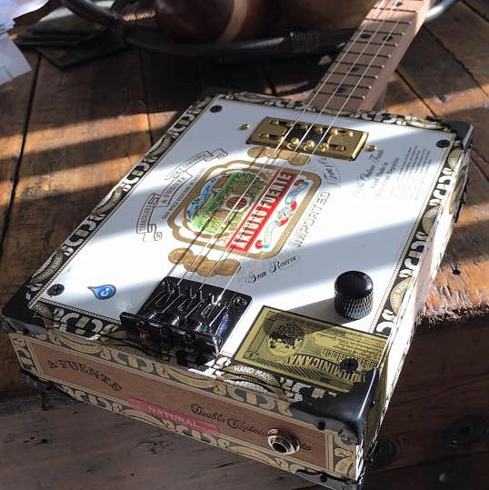 Mark M. cigar box guitar