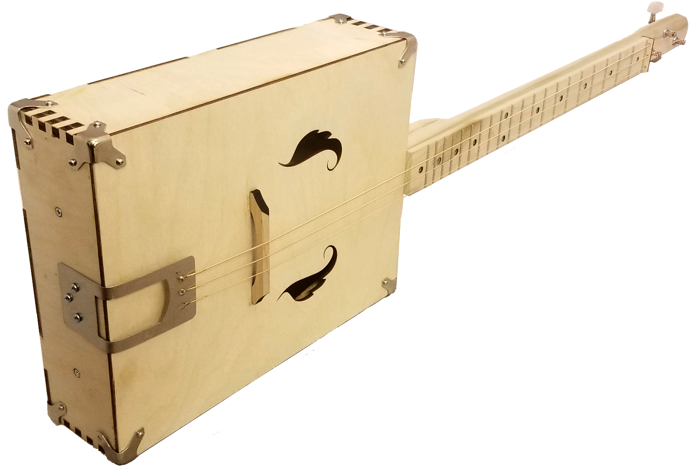 The Mountain Tenor Acoustic DIY Box Guitar Kit - Choose 3 or 4-string
