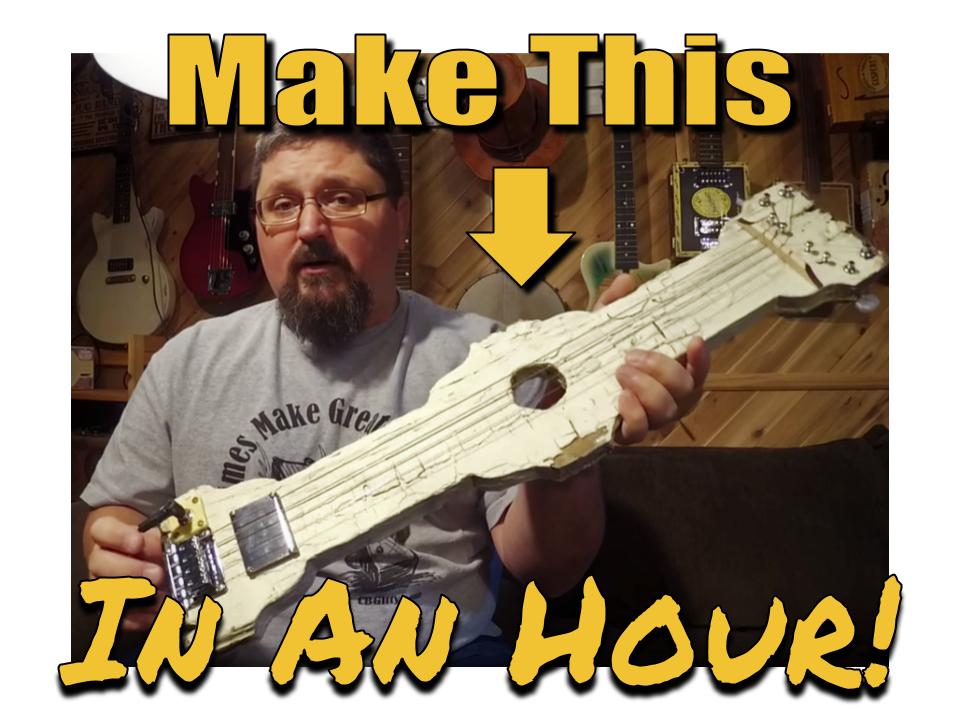 Shane Speal's 1 Hour Project: Make Your Own "Shabby-Chic" Lap Steel